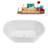 53.9'' x 29.3'' Soaking Acrylic Bathtub-95288442