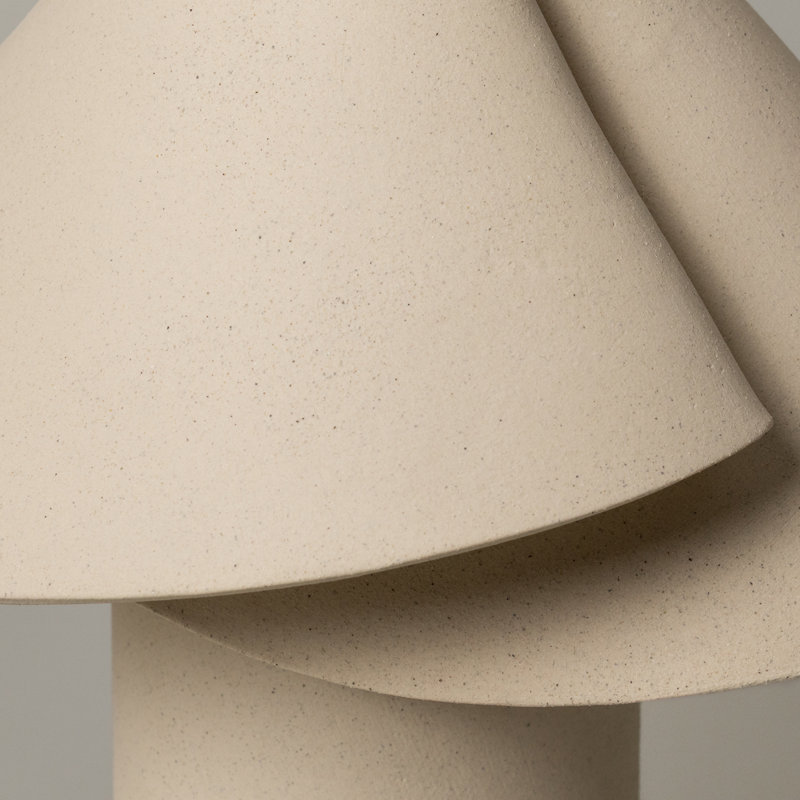 Shayd Table Lamp, Bone