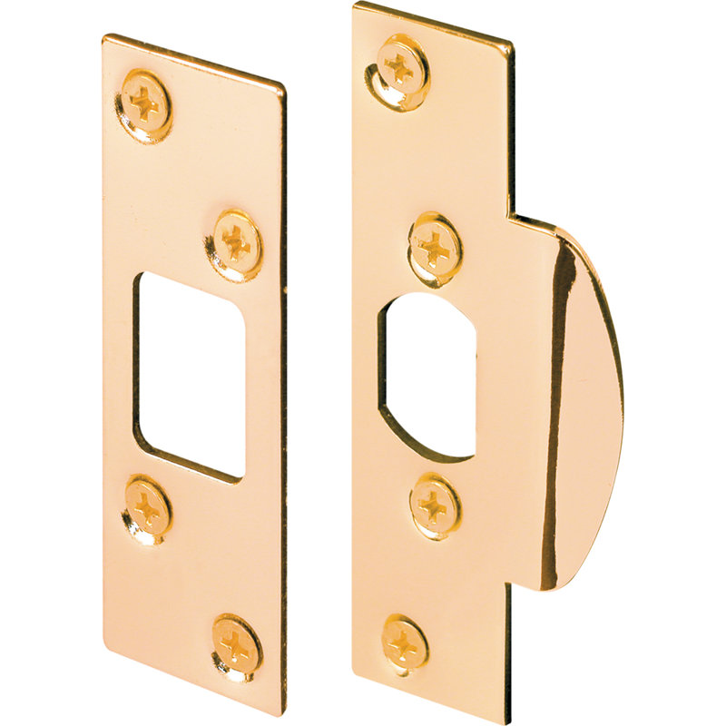 Brass-Plated Strike, Reinforcing Kit (1 Kit)