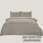 Luxury Satin Stripe Duvet Cover Set with Pillowcases – Soft Microfiber Hotel Style Bedding Set-118831581-118831587