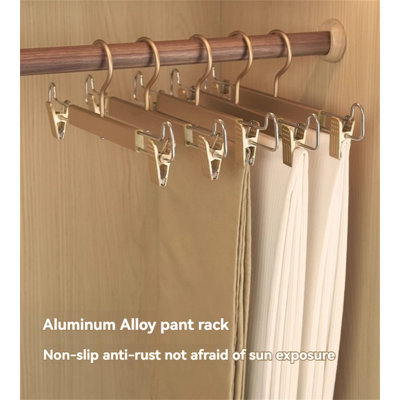 Aluminum Alloy Pants Clip Hanger