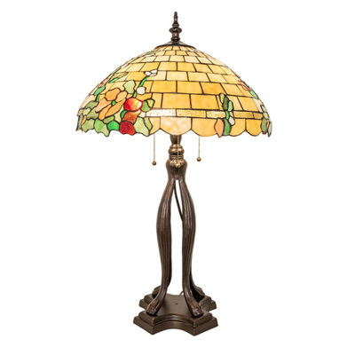 Duffner And Kimberly Hollyhock Table Lamp
