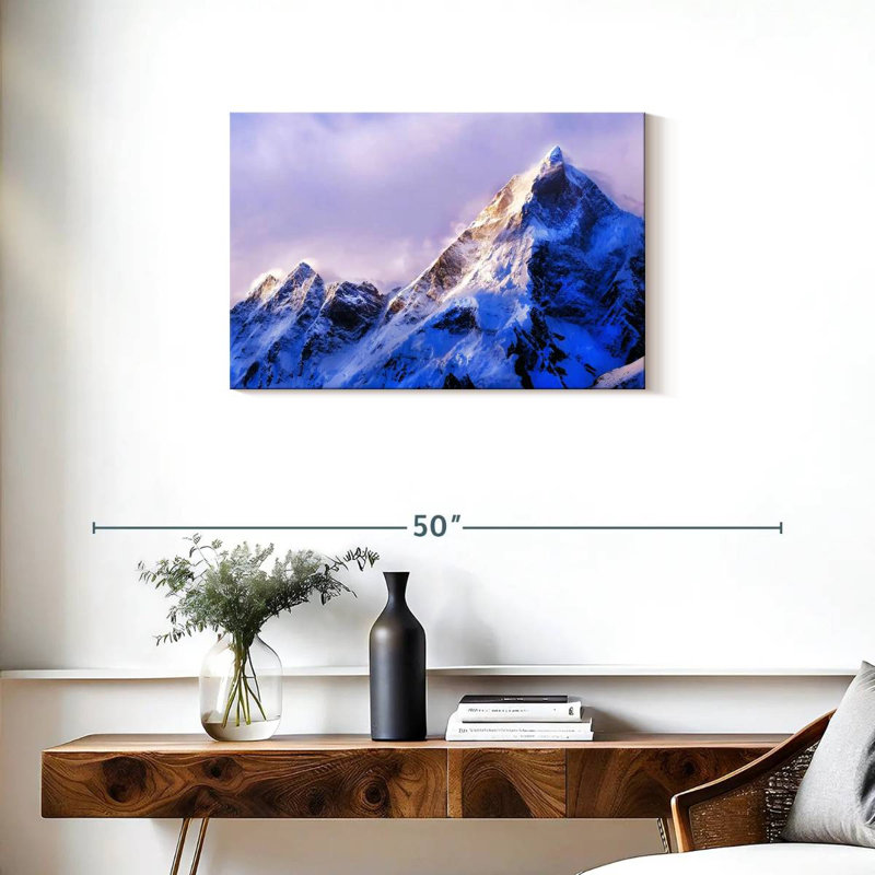 Sommet du Mont Everest à Alvord, H 20 po x l 30 po