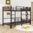Metal Bunk Bed With Easy Convertibility And Ladder-1340025979-1340025983