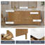 Nova 72" Marble Top Double Sink Vanity-1139759008