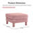 Lucas Cozy Ottoman  Polyester-914369144