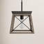 Luminaire suspendu géométrique à 1 lumière Soleil-2016517391
