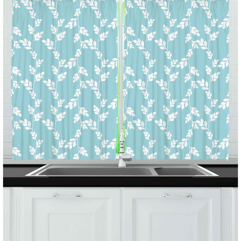 Pointed Kitchen Curtain