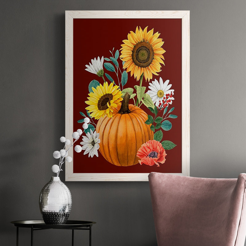 «Beautiful Fall I», reproduction sur toile, Blanc, H 37,5 po x l 27,5 po x P 1 po