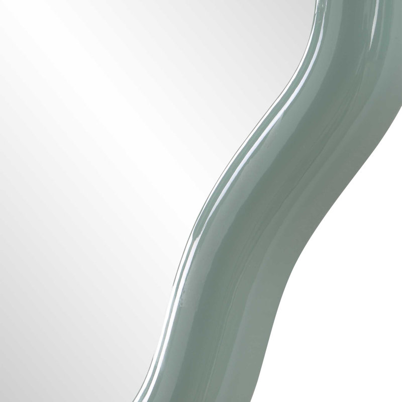 Uttermost Isly Robin's Egg Blue Oval Mirror