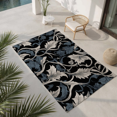 Tapis intérieur et extérieur Lunar Trace