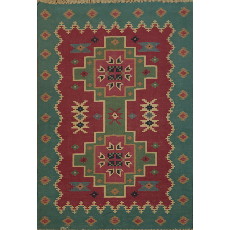 Kilim Turkish Rug 4x6