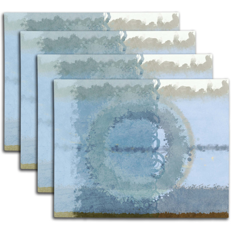 Polyester Abstract Rectangle Placemat