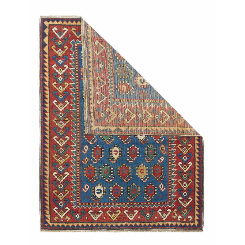 One-of-a-Kind 3'3'' X 4'4'' Wool Area Rug in