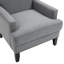 Upholstered Cotton Armchair