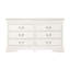 Commode LouisPhillipe G02190-D, blanc