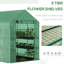 Serre pour fleurs et légumes Outsunny-120842650-120842653