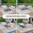 63'' Wide Outdoor Patio Sofa with Cushions