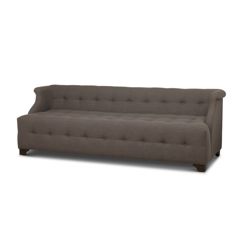 Scroll Arm Sofa, Putty, Mocha, Truffle
