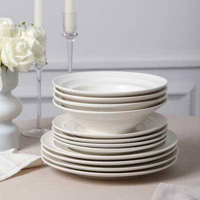 Service de table 12 pièces Earth & Clay Celeste