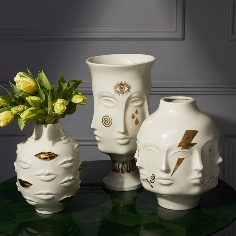 Gilded Muse Large Dora Maar Vase