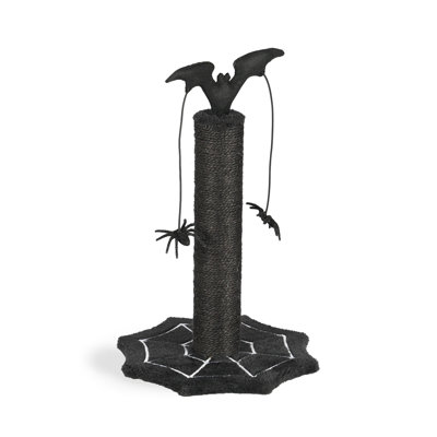17.3'' Bat Cat Scratcher Halloween Decoration