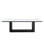Rectangular Dining Table , Black