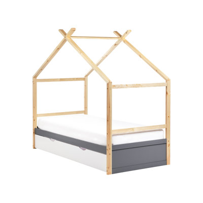 ORGEVAL Solid Wood Storage Bed