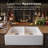 Platus 33'' L Double Bowl Fireclay Kitchen Sink-32984600
