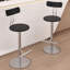 Chaise basse argentée (lot de 2)-24163375