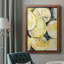 Lemon Slices I, toile encadrée de qualité supérieure - prête à être accrochée-1469786661
