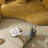 Noguchi-Style Mid-Century Modern Glass Coffee Table With Curved Wood Base, Brown