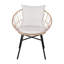 Chaise de patio moderne avec coussins Harleysville-1973885482