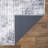 Washable Non-Slip Rug - Gray / Charcoal / Blue Modern Abstract Area Rug-1648389011