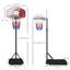 Freeport Park Adjustable Height 72cm W Steel Portable Full-Size Basketball Hoop