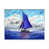 Cadre flottant blanc