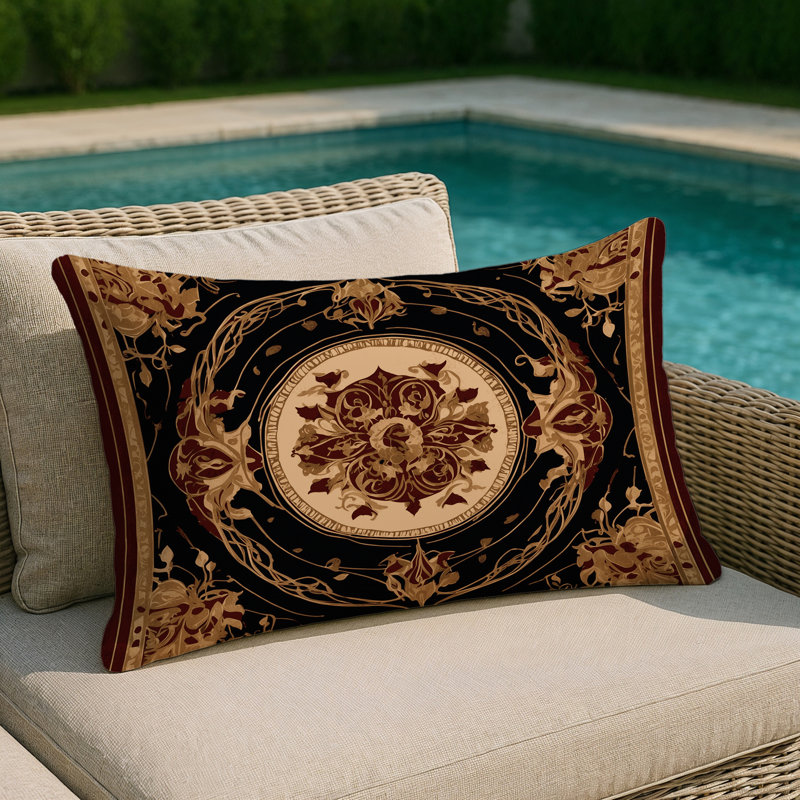Celestial Arch Indoor And Outdoor Throw Pillow, Rectangle 18"H x 25"W