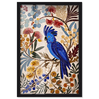 «Lapis Cockatoo», reproduction d'art par Shadybox par Art Remedy