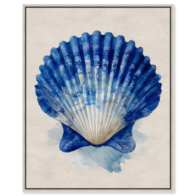 "Ocean Jewel II", impression sur toile par Art Remedy, cadre argenté, 16 x 20