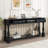 Cervantez Console Table Long Console Table with Drawers and Shelf,entryway table,sofa table-808021253