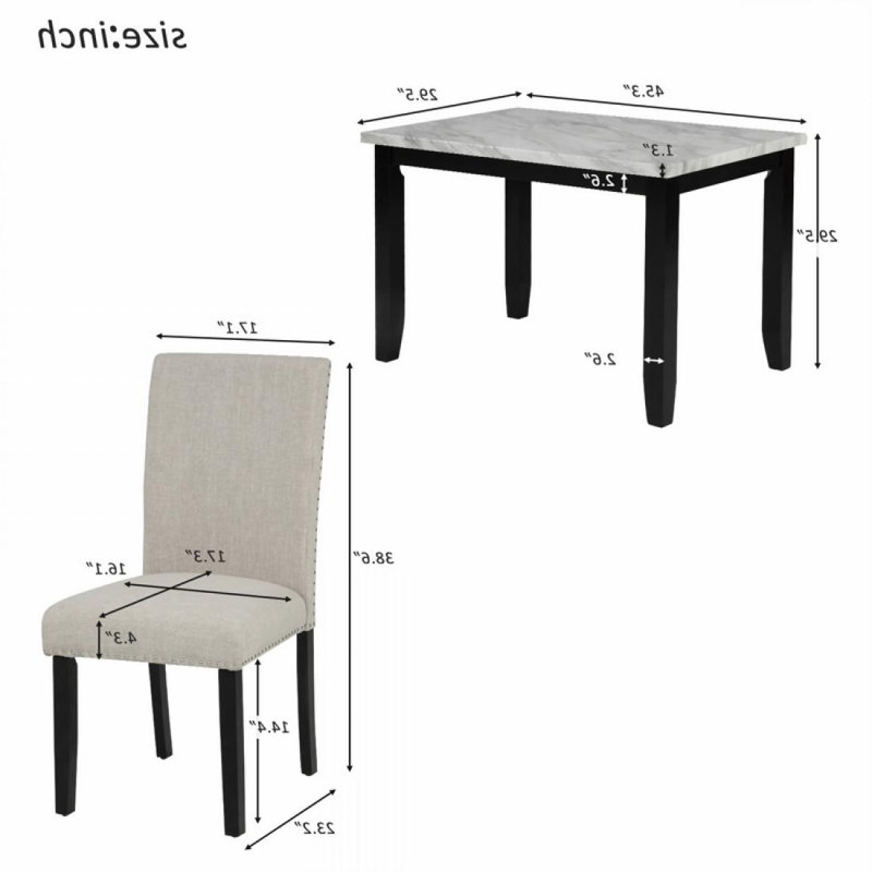 Abbot Bridge Four Leg Dining Set