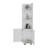 Klay 2-Door 4-Shelf Tall Storage Cabinet White