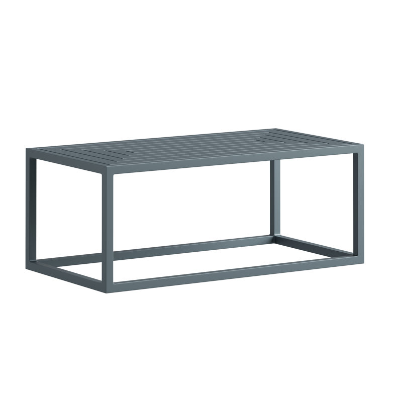 Rectangle Cocktail Table, Glacier Blue