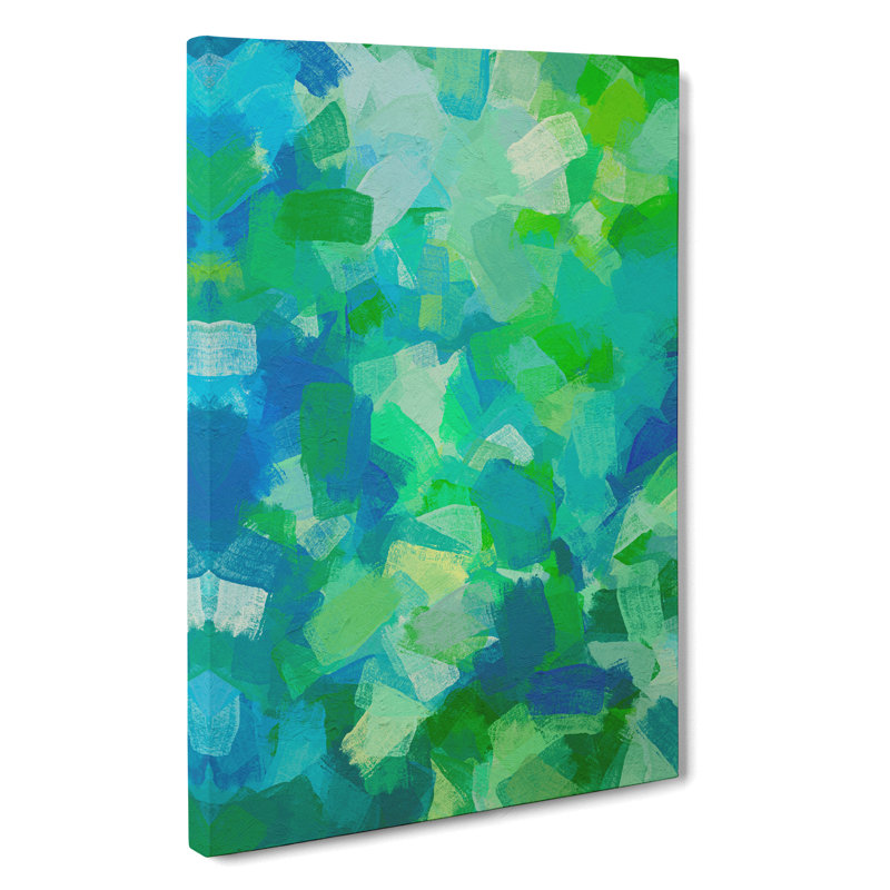 Adventure Of The West Abstract - Wall Art, Wrapped Canvas, 50cm H x 35cm W