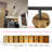 Essinger 5 - Light Kitchen Island Linear LED Pendant
