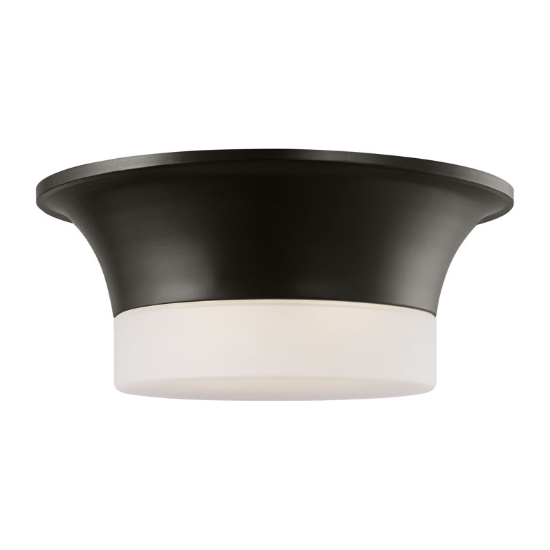 Dartmore 2 - Light Flush Mount, Aged Iron