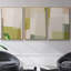Ensemble de 3 pièces encadrées sur toile Indigo Blush And Gold I-97792744-97792750