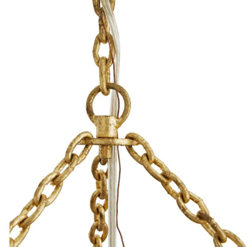 Lustre suspendu en fer clair Prescott, Bronze noir, 22" Diameter x 14" Height