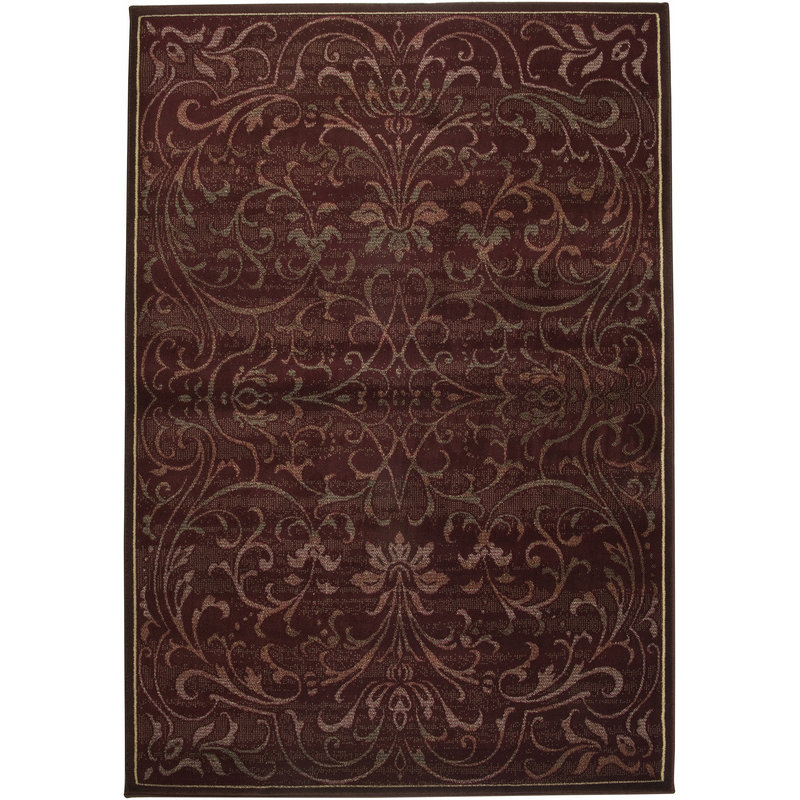 Floral Indoor Rug, 1'8" x 2'6"