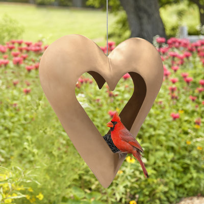 Mangeoire d'oiseaux Fly Thru Heart